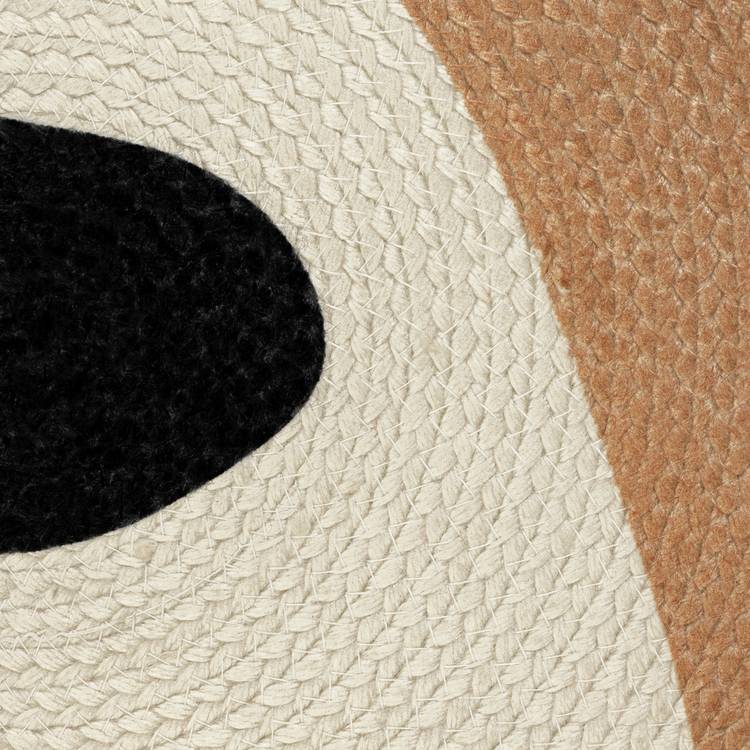 Habitat round teddy bear rug 100cm, UK version