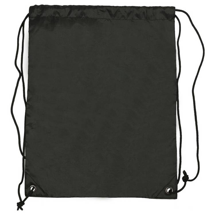 Black Gym Sack 8 litre capacity (British brand)