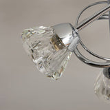BHS chrome 5 light ceiling light 43cm, imported from the UK