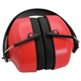 Hilka ear defenders collapsible red - British product