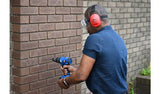 Hilka ear defenders collapsible red - British product