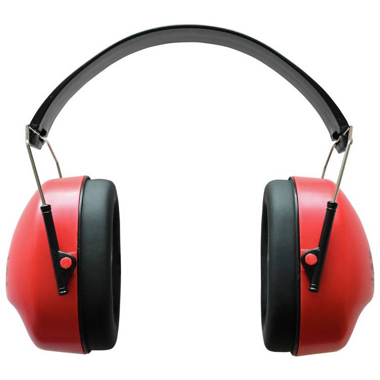 Hilka ear defenders collapsible red - British product