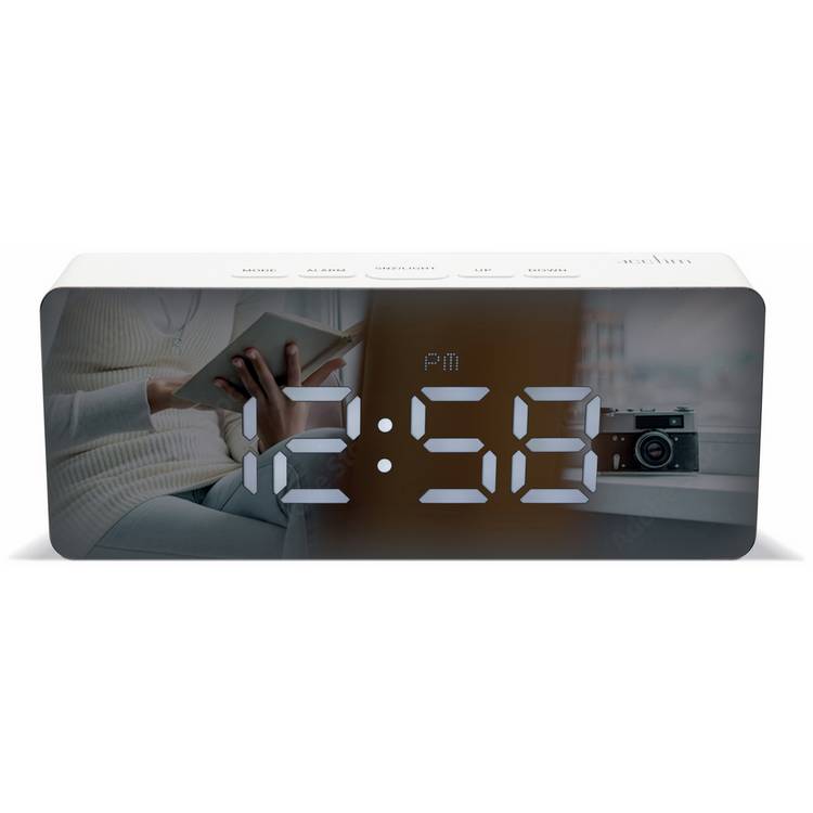 Acctim Medina digital LED alarm clock, imported from the UK