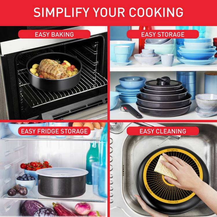 Tefal Ingenio Easy Cook 13 piece cookware set - British product