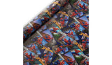 Marvel Spiderman wrapping paper set 2 rolls - British product