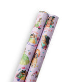 Disney Princess wrapping paper 2x3m rolls, UK version