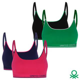 Costco UK United Colors of Benetton Seamless Bra 2 Pack- Buy online at McGrocer