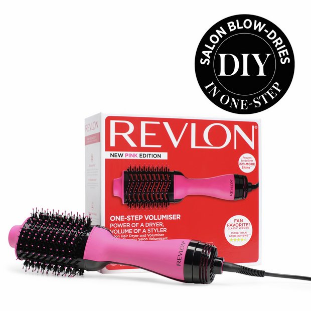 Revlon One-Step Hair Styler and Volumiser, imported from the UK