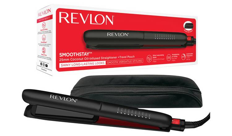 Revlon SmoothStay hair straightener Black (British brand)