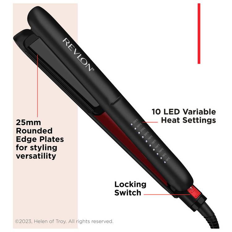 Revlon SmoothStay hair straightener Black (British brand)