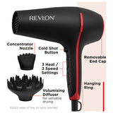 Revlon Smoothstay hair dryer, imported from the UK