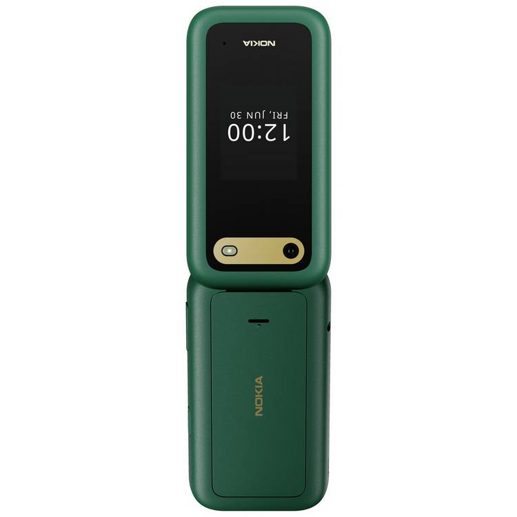 Nokia 2660 Flip green mobile phone, UK version