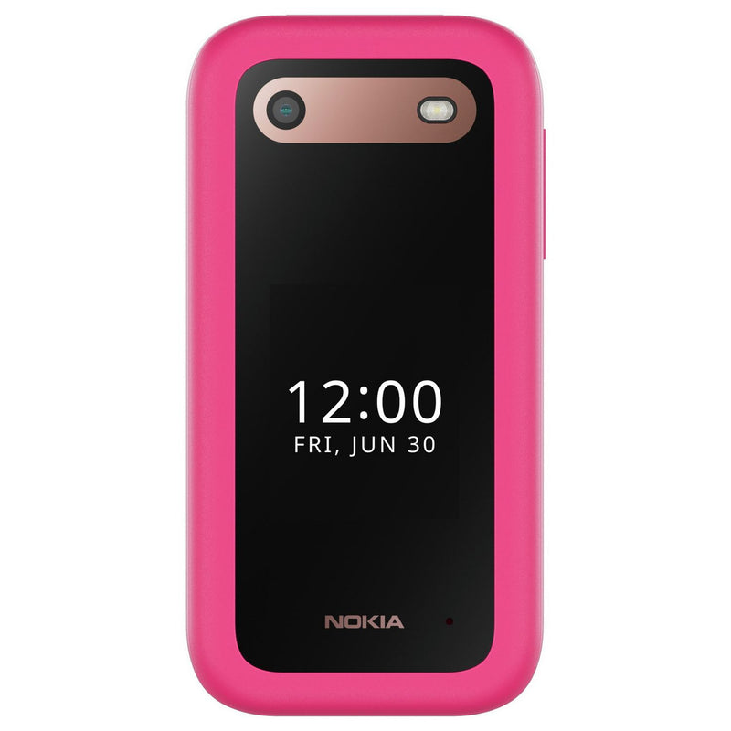 Nokia 2660 Flip pink mobile phone, imported from the UK
