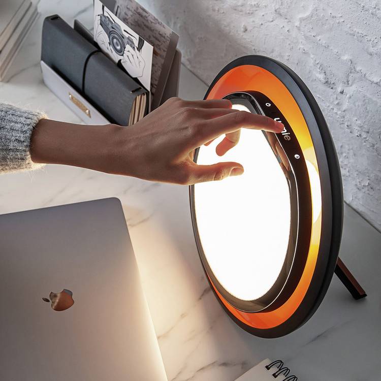 Lumie Halo Energy Light therapy lamp, imported from the UK