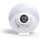 Spirit LED alarm clock white, imported from the UK
