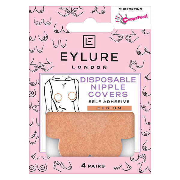 Eylure Disposable Nipple Cover Medium 4 Pair Pack - British product