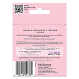 Eylure Disposable Nipple Cover Medium 4 Pair Pack - British product