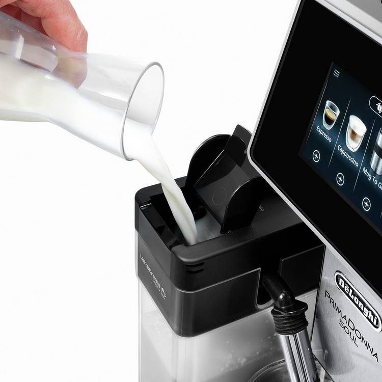 De'Longhi PrimaDonna automatic coffee machine ECAM610.75.MB, UK version