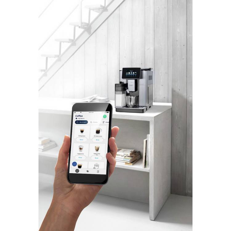 De'Longhi PrimaDonna automatic coffee machine ECAM610.75.MB, UK version