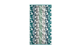 Habitat geometric hand towel blue green 90x50cm, UK version