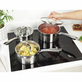 Salter 3 piece stainless steel pan set - British product