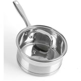 Salter 3 piece stainless steel pan set - British product