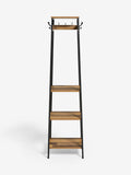 Bronx Black coat stand 180cm tall - British product
