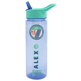 Teal sipper water bottle 600ml, UK version