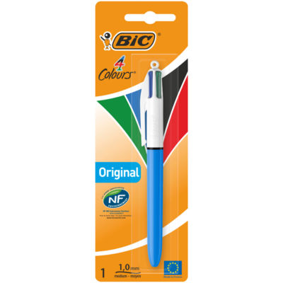 BIC 4 Colours Original ball pen x1 - British product