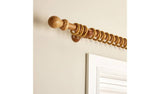 Argos Argos Home Wooden Fixed Curtain Pole 180cm- Buy online at McGrocer