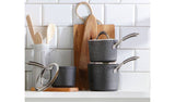 Argos Habitat 3 Piece Rock Effect Saucepan Set- Buy online at McGrocer