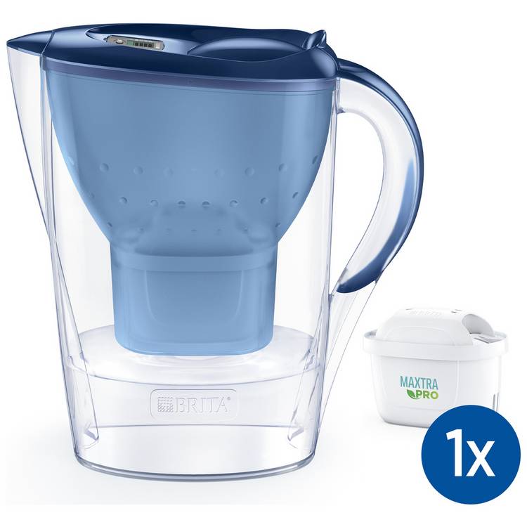 BRITA water filter jug blue 2.4L - British product