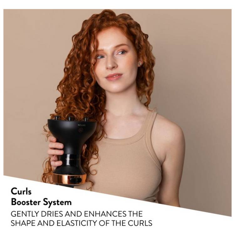 Bellissima Diffon Ceramic hair dryer with diffuser, imported from the UK