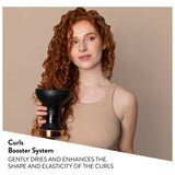 Bellissima Diffon Ceramic hair dryer with diffuser, imported from the UK