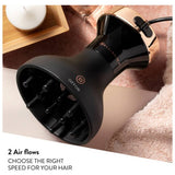 Bellissima Diffon Ceramic hair dryer with diffuser, imported from the UK