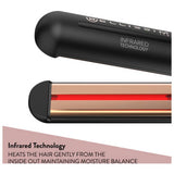 Bellissima Italia hair straightener black - British product