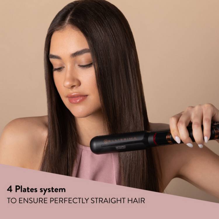 Bellissima Italia hair straightener black - British product