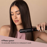 Bellissima Italia hair straightener black - British product