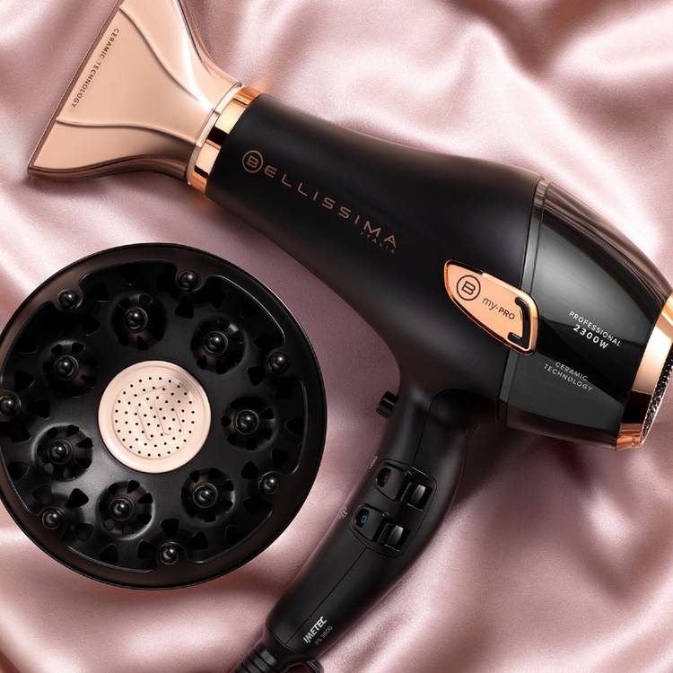 Bellissima ceramic hair dryer with diffuser, British brand