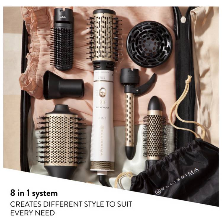 Bellissima Italia hot air styler 8 in 1, UK version