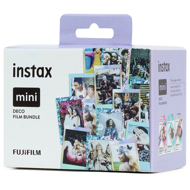instax Mini Deco Film Bundle 30 exposures (British brand)