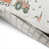 Habitat cotton toddler bedding set with farm scene (British brand)