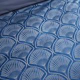 Catherine Lansfield Navy double duvet cover set, imported from the UK