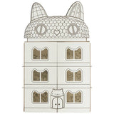 Gabby's Dollhouse colouring dollhouse playset (British brand)