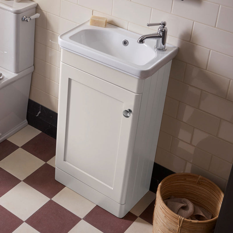Tavistock Ashby cloakroom vanity unit floor mounted, UK version