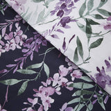 Catherine Lansfield Wisteria Purple single bedding set, imported from the UK