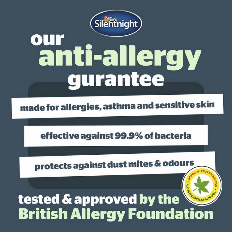 Silentnight anti-allergy pillow 2-pack, UK version