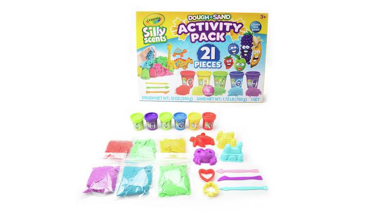 Crayola Silly Scents Sand and Dough Set - British product