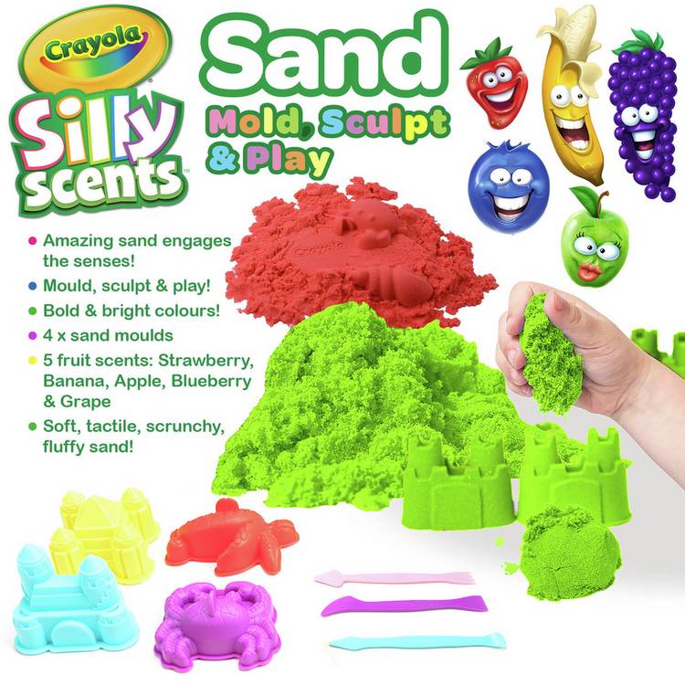 Crayola Silly Scents Sand and Dough Set - British product
