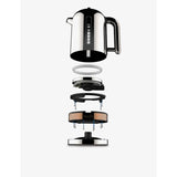 Dualit copper kettle 1.7L with stainless-steel body, UK version
